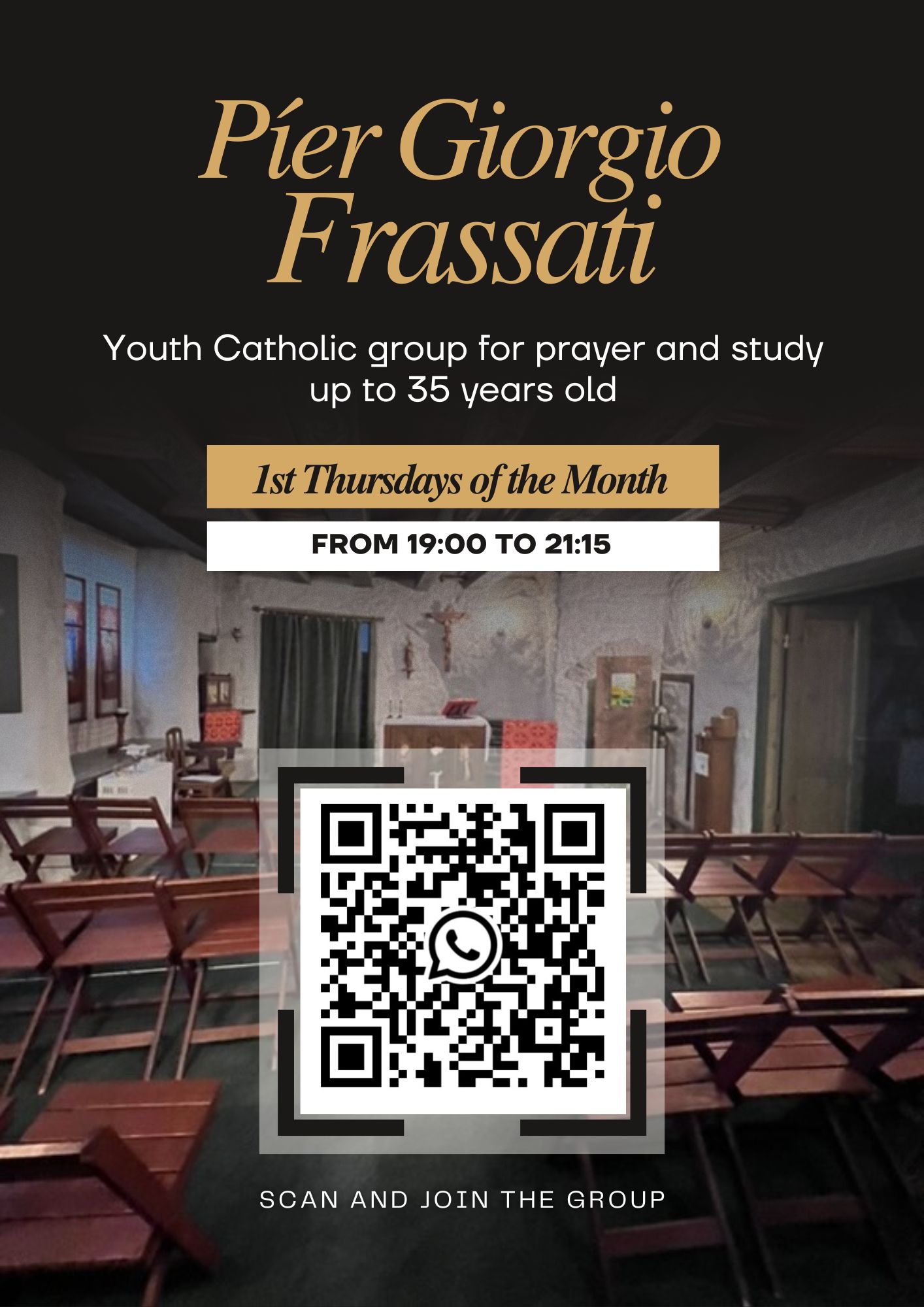 Poster Pier Giorgio Frassati Group